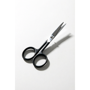 Tijeras para cortar el pelo de la nariz y las orejas de acero inoxidable, producto para el cuidado del cabello - Product Image 1