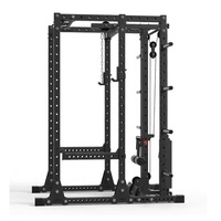 Vente en gros support de Fitness Squat Lat tirer câble transversal Power Rack multifonctionnel Smith Machine