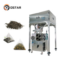 Machine à emballer verticale de sachet de thé de triangle de nylon de bande de fil de l'automation multifonctionnelle à grande vitesse 5g 10g