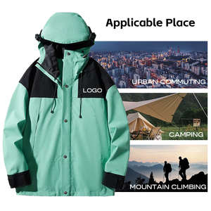 Senderismo al aire libre Deportes Táctico Impermeable Chaquetas de escalada de <span class=keywords><strong>montaña</strong></span> Trabajadores al aire libre Chaqueta <span class=keywords><strong>cortavientos</strong></span> unisex para hombres y mujeres - Product Image 2