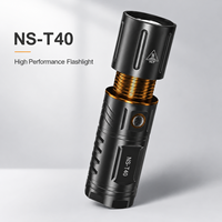 Lampe torche LED tactique 5000+ lumens, zoomable, étanche, rechargeable par USB Type-C, pour le camping, les activités de plein air, les situations d'urgence, en alliage d'aluminium