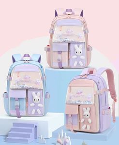 Children School Bags for Girls Kids Satchel Primary Orthopedic School Bags Princess Bag Teenager Schoolbag Knapsack - Product Image 1