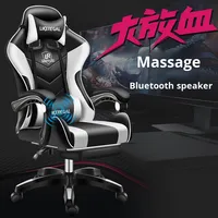Chaise de bureau ergonomique pour e-sport, idéale pour la maison ou le dortoir, pour des sessions longues de jeu sans fatigue