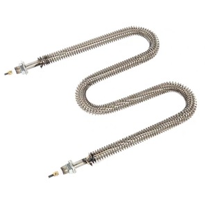 240 volt <span class=keywords><strong>elemento</strong></span> riscaldante alettato aria tubolare in acciaio inossidabile industriale elettrico tipo <span class=keywords><strong>I</strong></span> U W per combustione a secco - Product Image 3