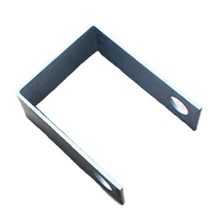 사용자 정의 블랙 조절 u 모양 금속 브래킷 각도 울타리 브래킷 - Product Image 5