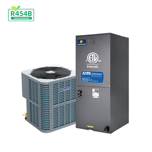 เครื่องทำลมเย็น OEM ขนาด 4 ตัน 48000 บีทียู 16 SEER2 พร้อมคอยล์รับลม 4 ตัน ระบบเต็มรูปแบบประสิทธิภาพสูง พร้อมเครื่องตรวจจับสารทำความเย็น HVAC - Product Image 4