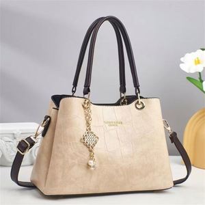 Sac à main pour femme en cuir de bonne qualité, léger et durable, grande capacité, idéal pour les voyages quotidiens, les sorties en plein air, les affaires, fermeture éclair, polyester - Product Image 1