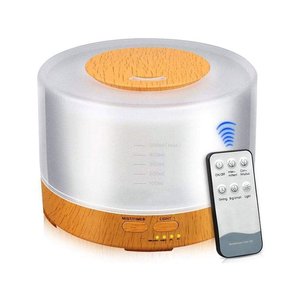Humidificateur d'air ultrasonique en bois à brume froide, diffuseur d'huiles essentielles et d'arômes, vente chaude - Product Image 1
