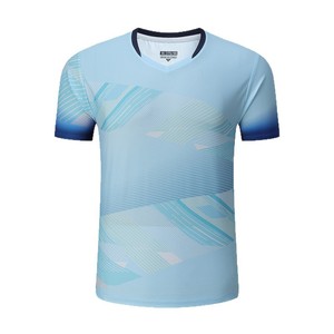 Conjunto <span class=keywords><strong>de</strong></span> <span class=keywords><strong>Traje</strong></span> <span class=keywords><strong>de</strong></span> Bádminton <span class=keywords><strong>de</strong></span> Alta Gama <span class=keywords><strong>de</strong></span> Secado Rápido, Poliéster/Spandex, Cuello en V, Manga Corta, para <span class=keywords><strong>Hombre</strong></span> y Mujer, <span class=keywords><strong>Tenis</strong></span> <span class=keywords><strong>de</strong></span> Mesa - Product Image 5
