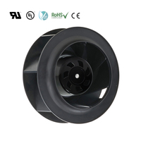 Ventilador Centrífugo PBM ODM/OEM de 225 mm, Impermeable, DC 24V/48V, Motor EC, Aspas de Plástico, Personalizable, de Pie, IP55, 690Pa