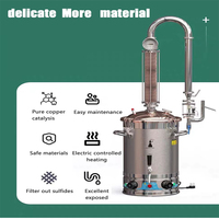 Machine d'extraction d'huiles essentielles en acier inoxydable électrique, extraction naturelle de plantes, huile essentielle de romarin, lavande