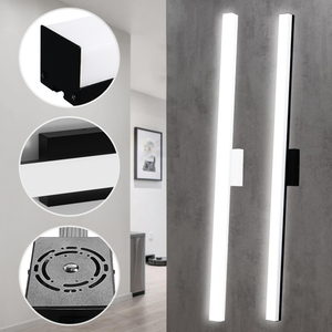 Lámpara de Pared de Aluminio CCT para Espejo, la Más Vendida, con CRI90+, para Baños de Hotel y Lavaderos - Product Image 3