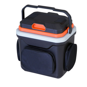 <span class=keywords><strong>Mini</strong></span>-réfrigérateur de voyage noir et orange <span class=keywords><strong>Peltier</strong></span> thermoélectrique DC 12 volts pour voiture, 24 l - Product Image 6