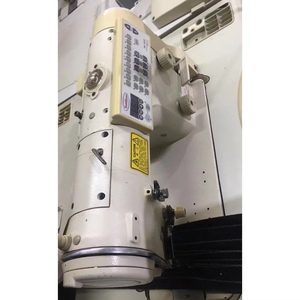 Machine à coudre Zigzag à aiguille unique informatisée <span class=keywords><strong>Sunstar</strong></span> KM-2070-L de seconde main avec servomoteur - Product Image 1