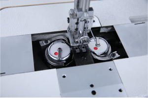 Máquina de <span class=keywords><strong>Coser</strong></span> de Cama Plana de Doble Aguja Honyu HY-1580B con Motor de Accionamiento Directo - Product Image 5