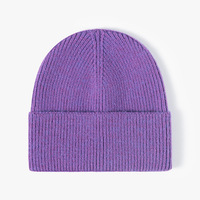 Hot Selling Custom Design Acryl Materiaal Voor Unisex Worm Winter Hoed Vele Kleuren Outdoor Beanie Hoed