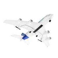Avion RC WLtoys XK A120 2.4G 3CH Airbus A380, modèle réduit, bi-moteur, en mousse EPP, avec alarme anti-perte intelligente et atterrissage automatique