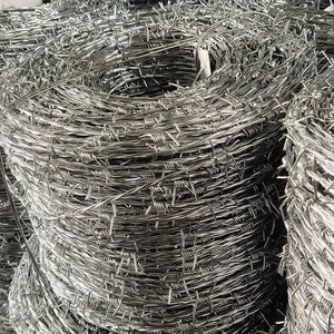 รั้วลวดหนามแบบตาข่ายเหล็กสองชั้นพร้อมตะขอหนาม - Product Image 3