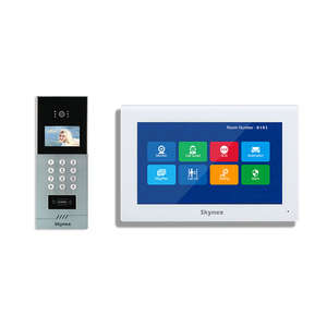 Giá tốt nhất căn hộ Analog có dây Video hệ thống <span class=keywords><strong>intercom</strong></span> video Cửa Điện thoại cửa chuông cửa nhập hệ thống màn hình video portero - Product Image 5