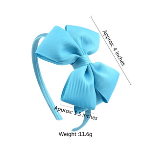 Serre-têtes à nœuds mignons pour petites filles, <span class=keywords><strong>accessoires</strong></span> capillaires en gros - Product Image 3