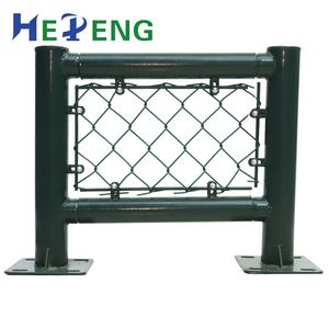 Clôture à mailles de chaîne galvanisée et durable personnalisée Maille de diamant Grillage d'écran <span class=keywords><strong>Panneaux</strong></span> enduits de PVC galvanisé <span class=keywords><strong>pour</strong></span> une longue utilisation régulière - Product Image 4