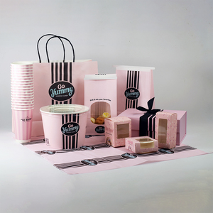 Caja para Hamburguesas Personalizada de Mcdonald's y KFC, Tamaños Personalizados, Caja de Papel Kraft Impresa de Grado Alimenticio para Comida Rápida, Almuerzo, Aperitivos Fritos, Comida para Llevar - Product Image 4