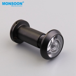 Viseur de porte en bois de haute qualité avec lentille en verre, vision à 180 degrés, pour la sécurité et l'intimité de la maison - Product Image 3