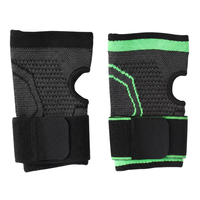 Attelle de compression tricotée réglable pour le poignet, support élastique pour la paume et le poignet, idéale pour la gym, le fitness et l'haltérophilie