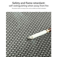 Matras PVC S Berdensitas Tinggi Tahan Air dan Anti-Selip Ideal untuk Kamar Mandi, Dapur, Pintu, Balkon, dan Gym