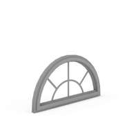 Ventanas de media luna de vinilo, ventanas en forma de arco upvc con rejilla y vidrio doble