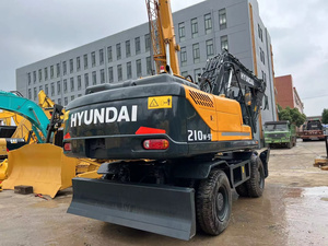Excavadora de Ruedas Hyundai 210W-9 Usada a Precio Económico, Excavadora Hidráulica de Ruedas 210W-9 para Construcción - Product Image 3