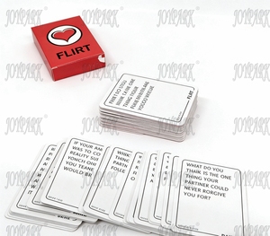 Jeu de cartes pour adultes, jeux de positions sexuelles pour couples, TALK FLIRT DARE - Préliminaires, taquineries, plaisir sexuel, jeu de cartes pour couples - Product Image 4