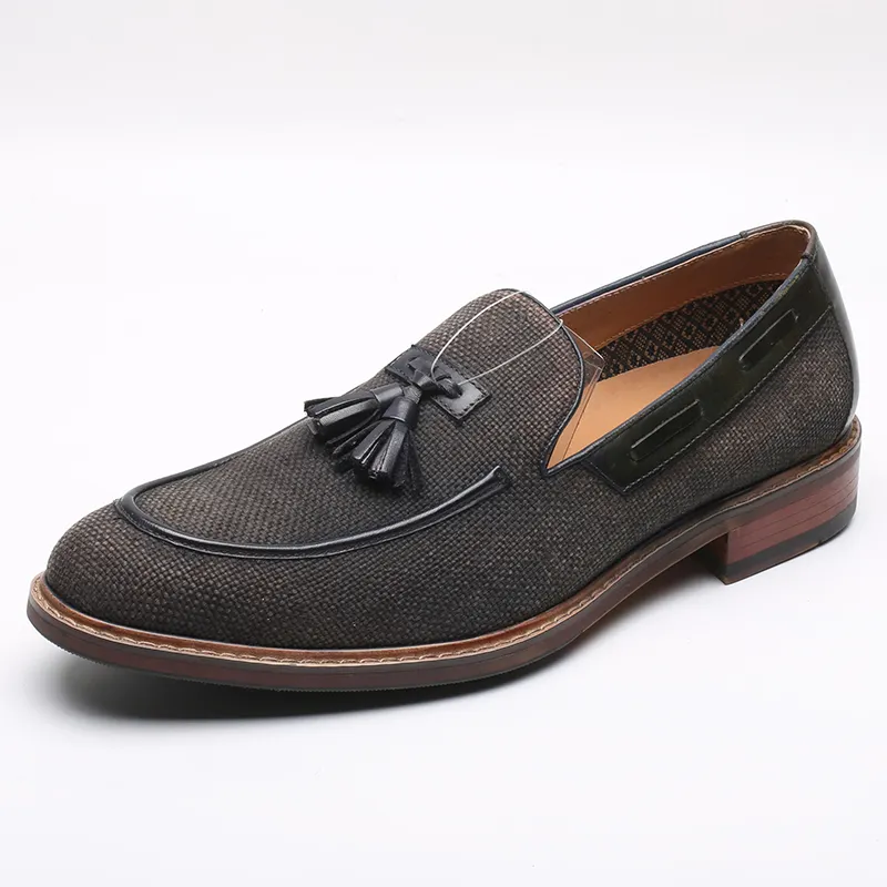 Wholesale Tassel Loafer Shoes Business Simple Style Loafers For Men