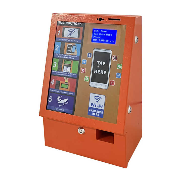 Coin Operated Desktop Vending Machine Supporting Token Coins