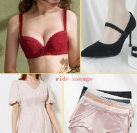 Bande élastique en dentelle à picots pour lingerie, bande extensible pour sous-vêtements