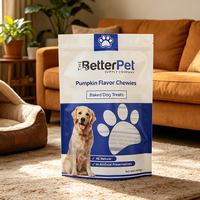 Sac d'emballage personnalisé en PET/PE de qualité alimentaire, thermoscellable et refermable avec fermeture éclair, pour aliments pour chiens, aliments pour chats, friandises pour animaux de compagnie