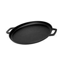 Poêle à griller en fonte, poêle à crêpes, épaisse, pour huîtres crues, steak, porc, poulet, légumes, pot de cuisson, cuisine