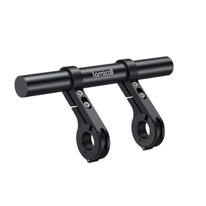 Lamicall BCSE02 Extension <span class=keywords><strong>de</strong></span> guidon <span class=keywords><strong>de</strong></span> vélo en aluminium, support <span class=keywords><strong>de</strong></span> fixation double pince, barre d'extension pour <span class=keywords><strong>compteur</strong></span> <span class=keywords><strong>de</strong></span> <span class=keywords><strong>vitesse</strong></span> <span class=keywords><strong>de</strong></span> vélo, support <span class=keywords><strong>de</strong></span> lumière - Product Image 1