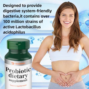 Fabrika OEM/ODM probiyotik diyet takviyesi sindirim bağırsak koruyarak gençler için 100 tablet Acidophilus vitaminleri - Product Image 2