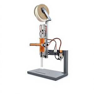 เครื่องติดเทปแบบกึ่งอัตโนมัติ รุ่น Booster Pneumatic Back Card Fastening Machine สำหรับของเล่น เครื่องใช้บนโต๊ะอาหาร เครื่องครัว และบรรจุภัณฑ์ - Product Image 1