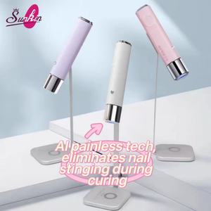 <span class=keywords><strong>Lampe</strong></span> UV portable pour ongles, personnalisable, Sunkin, lumière blanche douce, non éblouissante, sans douleur, mini <span class=keywords><strong>lampe</strong></span> à main avec capteur automatique, technologie AI - Product Image 5
