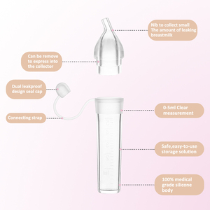 Kit Personalizzato di 6 Pezzi per la Raccolta del Colostro Capacità 5 ML Raccoglitore in Silicone per Latte Materno per Neonati Allattamento - Product Image 4