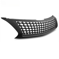YBJ Racing Sport Grille pour Mitsubishi Triton L200 2015-2019 pour TRD pare-chocs avant nid d'abeille maille couverture voiture accessoires fabriqués Plas