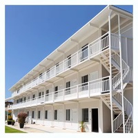 Casa Modular de Múltiples Pisos, Villa Prefabricada de Alta Gama de 2 Pisos, Casa Contenedor Prefabricada, Casa Contenedor Desmontable y Duradera