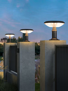 Luces <span class=keywords><strong>de</strong></span> calle solares comerciales, luz <span class=keywords><strong>de</strong></span> linterna <span class=keywords><strong>de</strong></span> Pilar LED, lámpara Solar colorida impermeable para exteriores, luz <span class=keywords><strong>de</strong></span> <span class=keywords><strong>cabeza</strong></span> <span class=keywords><strong>de</strong></span> columna para jardín - Product Image 3