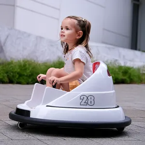 ילדים לרכב על רכב צעצועי 360 מעלות חשמלי סיבוב שלט רחוק פגוש רכב חיצוני באגי עבור תינוק ילדים לרכב על צעצועים
