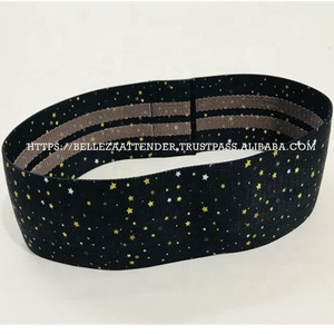 Bandas para glúteos de resistencia para gimnasio con logotipo personalizado, nuevo diseño, conjunto de entrenamiento de círculo de cadera con bandas de ejercicio de tela impresas - Product Image 6