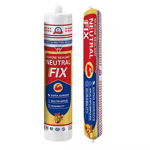 Großhandel Neutraler Silikonkautschuk-Dichtungsmittel Geruchsarm UV-Beständiger Klebstoff-Dichtungsmittel für Metalldächer Aquarien Marine-Anwendungen - Product Image 1