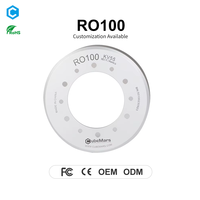 Motor Torsi Tanpa Rangka Cubemars RO100 KV55 dengan Sensor Hall 12Nm Puncak 48V BLDC Outrunner untuk Sambungan Robot Eksoskeleton