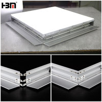 Enseigne lumineuse LED extérieure à ouverture latérale, cadre de boîte lumineuse en profilé aluminium LED extérieur